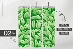 Flat Leaves Digital Papers - 02 variaions Product Image 2