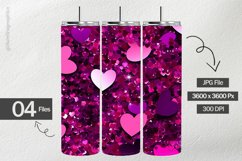 Heart Glitter Digital Papers -04 variation Product Image 2