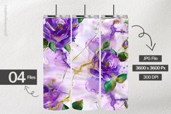 Artistic Rose Digital Papers - 04 Varitions Product Image 2