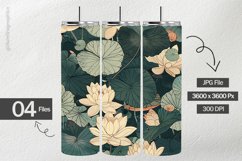 Victorian Floral Digital Papers - 04 Variations Product Image 2