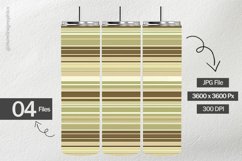 Browngreen Stripe Digital Papers - 04 Variations Product Image 2