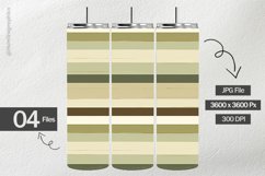 Browngreen Stripe Digital Papers - 04 Variations Product Image 2