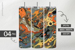 Chaotic Battlefield Digital Papers - 04 Variations Product Image 2