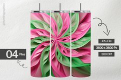 Bright Large Flowers Digital Papers - 04 Variations Product Image 2