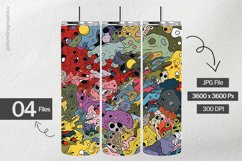 Chaotic Battlefield Digital Papers - 04 Variations Product Image 2