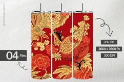 Chinese Roster Digital Papers - 04 Variations Product Image 2