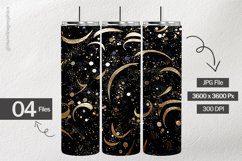 Black Gold Digital Papers - 04 Variations Product Image 2