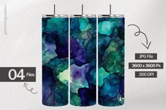 Alcohol Ink Digital Papers - 04 Variations Product Image 2