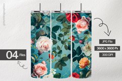 Beautiful Flowers Digital Papers - 04 Variations Product Image 2