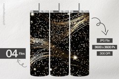 Black Gold Digital Papers - 04 Variations Product Image 2