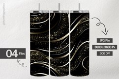 Black Gold Digital Papers - 04 Variations Product Image 2