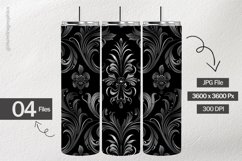 Black Wallpaper Digital Papers - 04 Variations Product Image 2