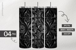 Black Wallpaper Digital Papers - 04 Variations Product Image 2