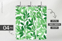 Flat Leaves Digital Papers - 04 variaions Product Image 2