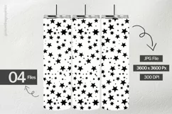 Splatter Stars Digital Papers - 04 Variations Product Image 2