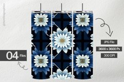 Fantasy Flower Digital Papers - 04 variations Product Image 1