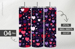 Heart Glitter Digital Papers -04 variation Product Image 2