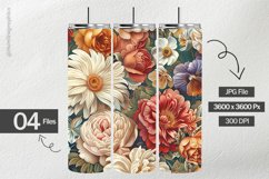 Floral Beauty Digital Papers - 04 variations Product Image 2