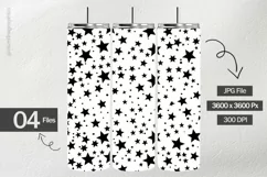 Splatter Stars Digital Papers - 04 Variations Product Image 2