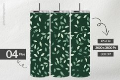 Flat Leaves Digital Papers - 04 variations Product Image 2