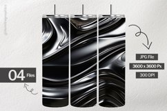 Black Metal Digital Papers - 04 Varitions Product Image 2