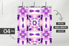 Fantasy Flower Digital Papers - 04 variations Product Image 2