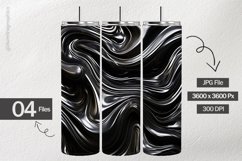 Black Metal Digital Papers - 04 Varitions Product Image 2