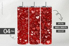 Heart Glitter Digital Papers -04 Variations Product Image 2