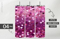 Heart Glitter Digital Papers -04 variation Product Image 2