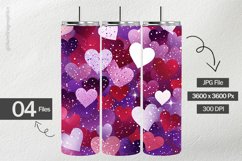 Heart Glitter Digital Papers -04 variation Product Image 1