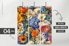 Floral Beauty Digital Papers - 04 variations Product Image 2