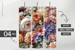 Floral Beauty Digital Papers - 04 variations Product Image 2