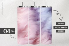 Fuzzy Pastel Digital Papers - 04 variations Product Image 2