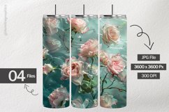 Dream Roses Digital Papers - 04 variations Product Image 2