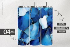 Blue Marble Digital Papers - 04 Variations Product Image 2