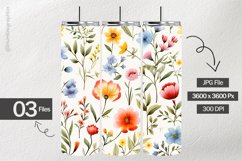 Micro Floral Digital Papers - 03 Variations Product Image 2