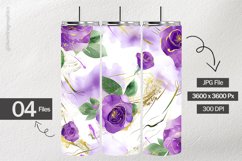 Artistic Rose Digital Papers - 04 Varitions Product Image 2