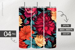 Beautiful Flowers Digital Papers - 04 Variations Product Image 2