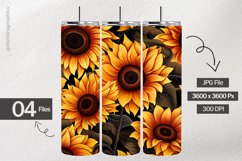 Sunflwers Digital Papers - 04 Variations Product Image 2