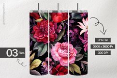 Flowers Digital Papers - 03 Variations Product Image 2