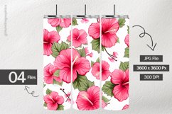 Foral Flower Digital Papers - 04 Variations Product Image 2