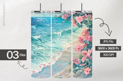 Floral Painting Digital Papers - 03 Variation Product Image 2