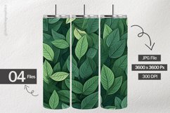 Forest Leaves Digital Papers - 04 variations Product Image 2