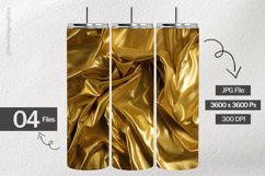 Golden Fabric Digital Papers - 04 Variations Product Image 2