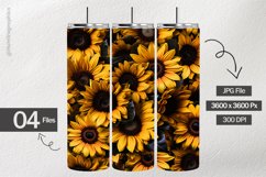 Sunflwers Digital Papers - 04 Variations Product Image 2