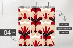 Red Petals Digital Papers - 04 Variations Product Image 2