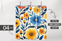 Floral Pattern Digital Papers - 04 variations Product Image 2