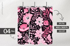 Spring Flowers Digital Papers - 04 Variations Product Image 2