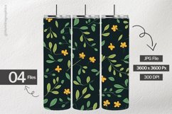 Simple Flowers Digital Papers - 04 Variations Product Image 2