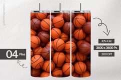 Basket Balls Digital Papers - 04 Variations Product Image 2